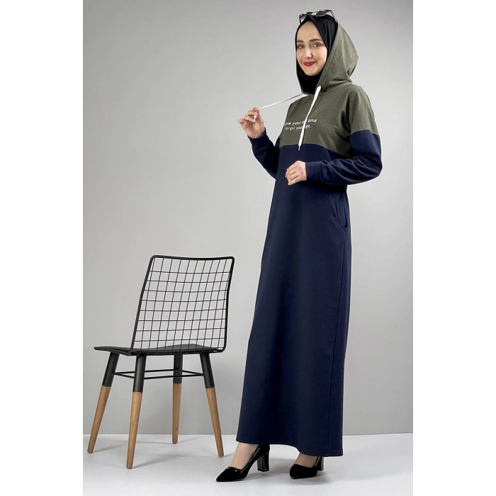 Moda Çizgi Tesettür Elbise