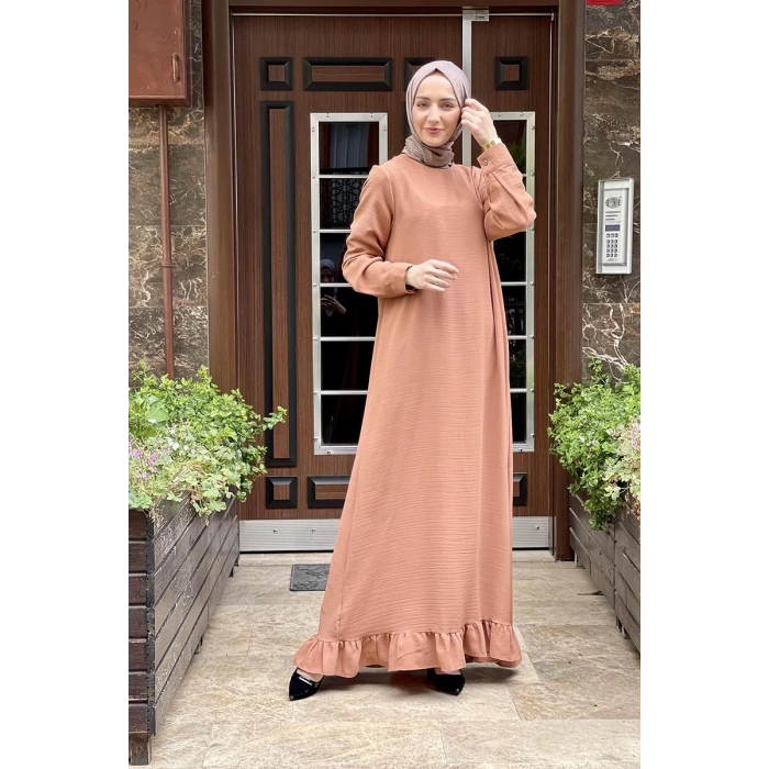 Moda Çizgi Tesettür Elbise