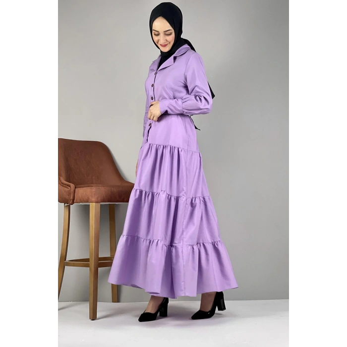 Moda Çizgi Tesettür Elbise