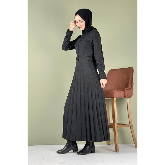 Moda Çizgi Tesettür Elbise