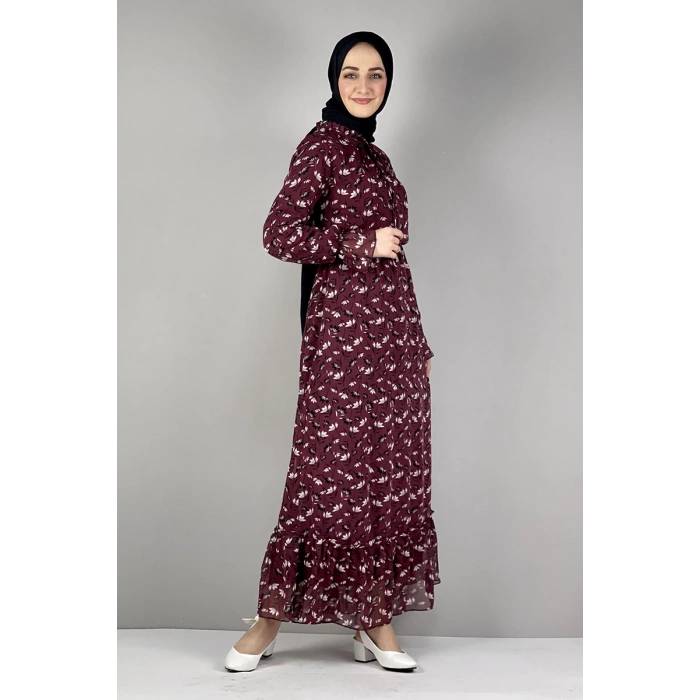 Moda Çizgi Tesettür Elbise