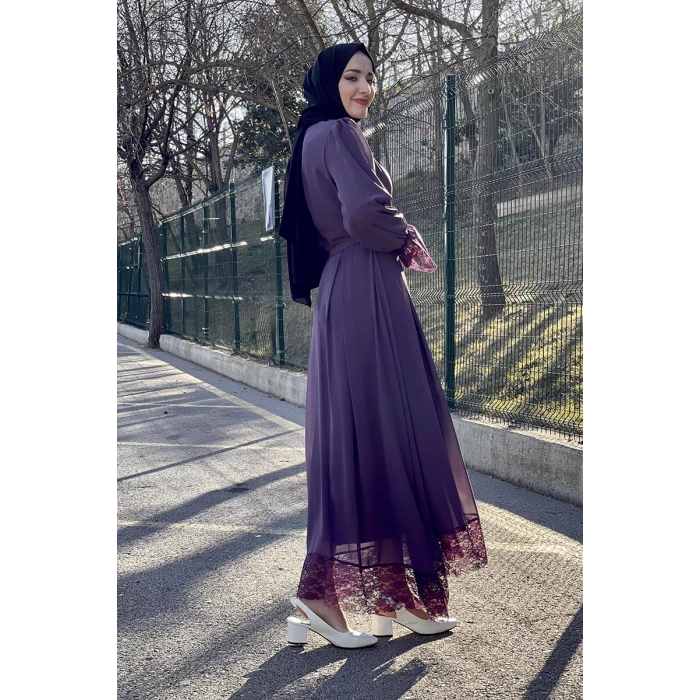 Moda Çizgi Tesettür Elbise