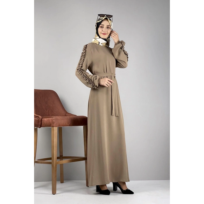 Moda Çizgi Tesettür Elbise