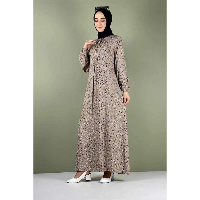 Moda Çizgi Tesettür Elbise