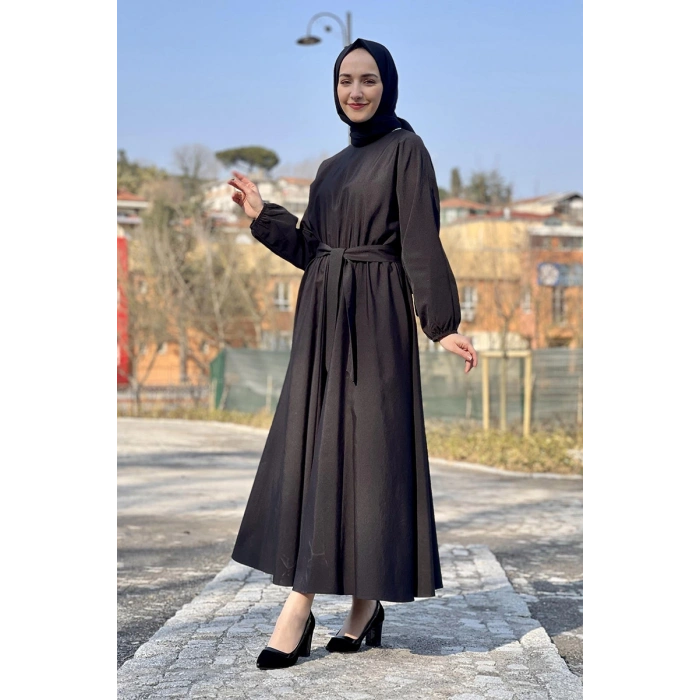 Moda Çizgi Tesettür Elbise
