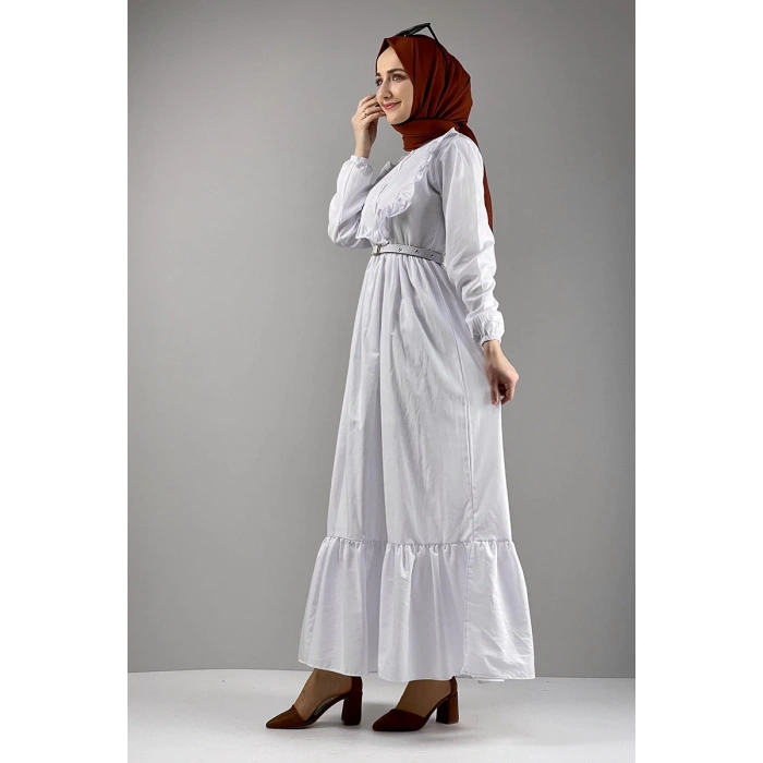 Moda Çizgi Tesettür Elbise