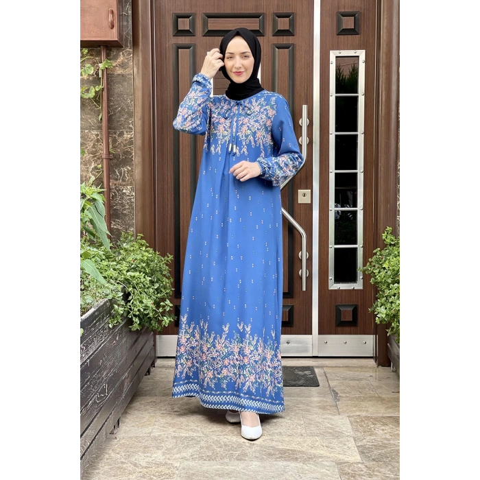 Moda Çizgi Tesettür Elbise