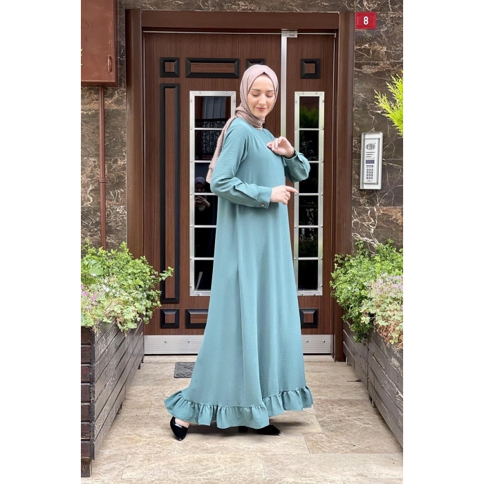 Moda Çizgi Tesettür Elbise