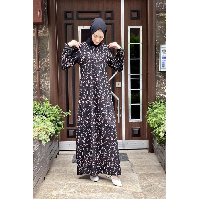 Moda Çizgi Tesettür Elbise