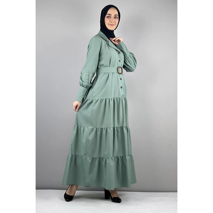 Moda Çizgi Tesettür Elbise