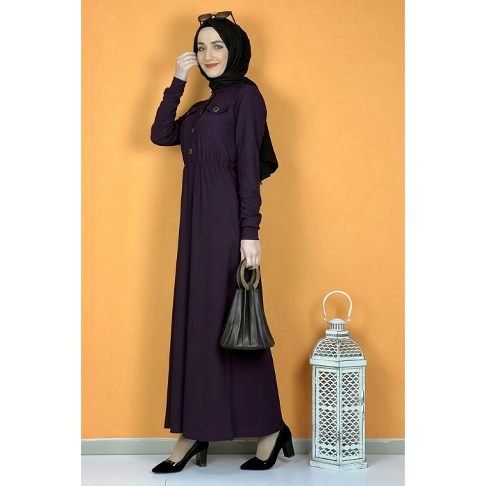 Moda Çizgi Tesettür Elbise