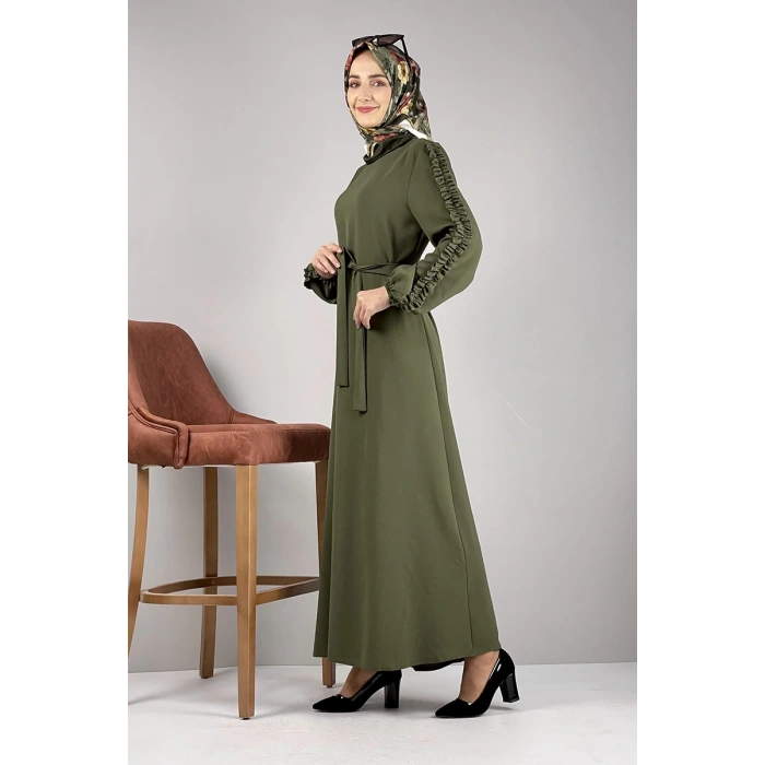 Moda Çizgi Tesettür Elbise