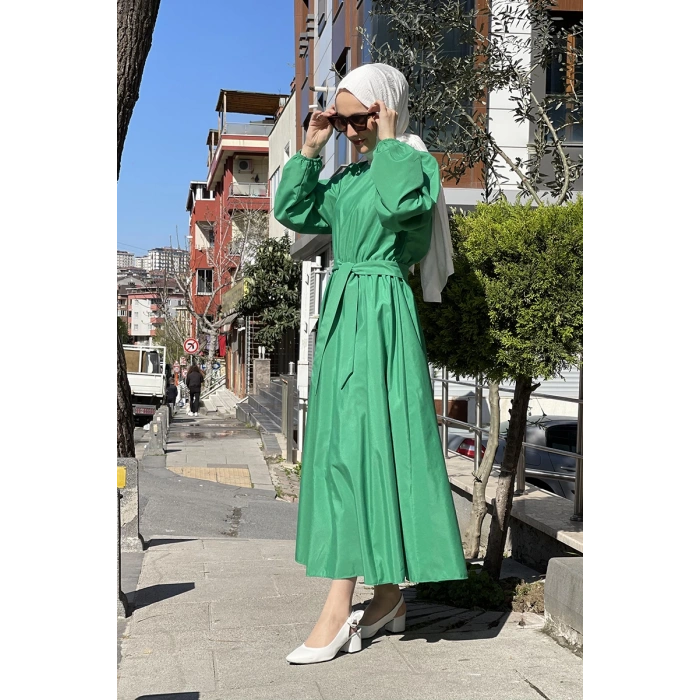 Moda Çizgi Tesettür Elbise