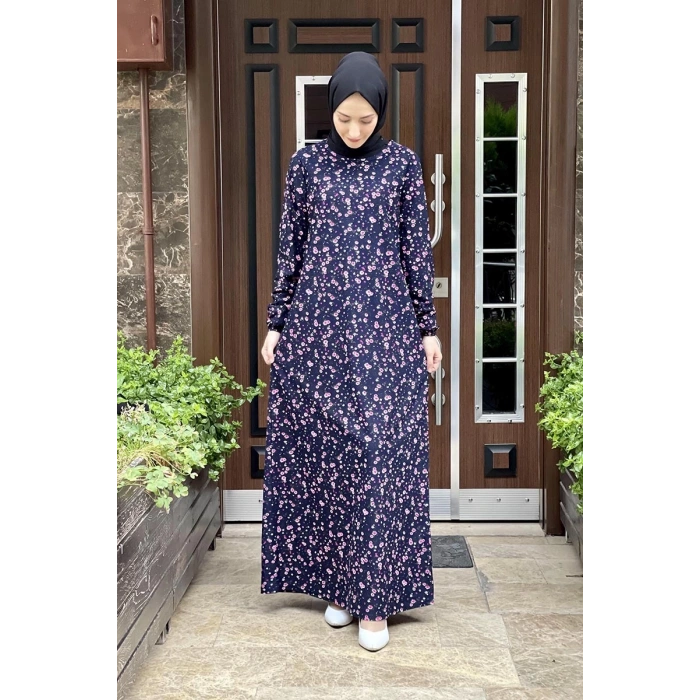 Moda Çizgi Tesettür Elbise