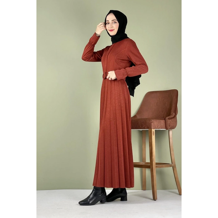 Moda Çizgi Tesettür Elbise