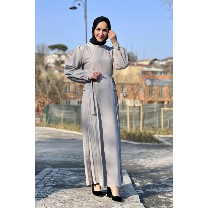 Moda Çizgi Tesettür Elbise