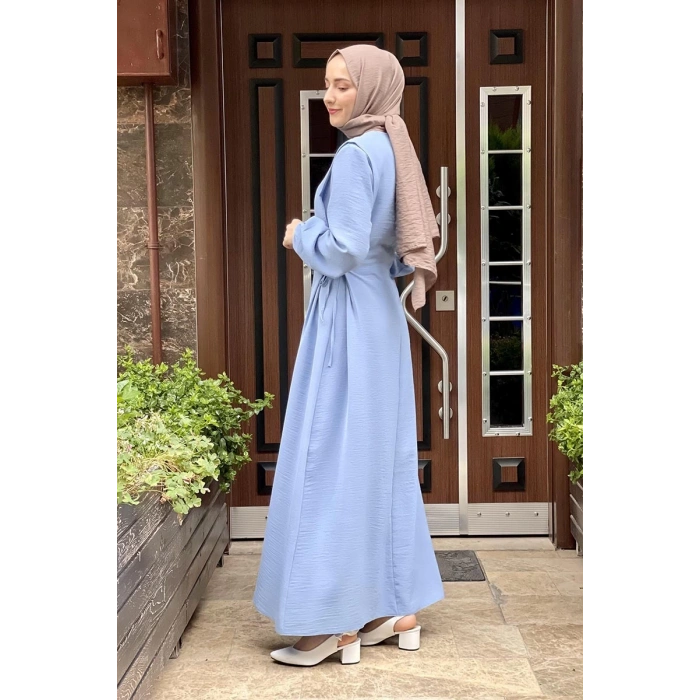 Moda Çizgi Tesettür Elbise
