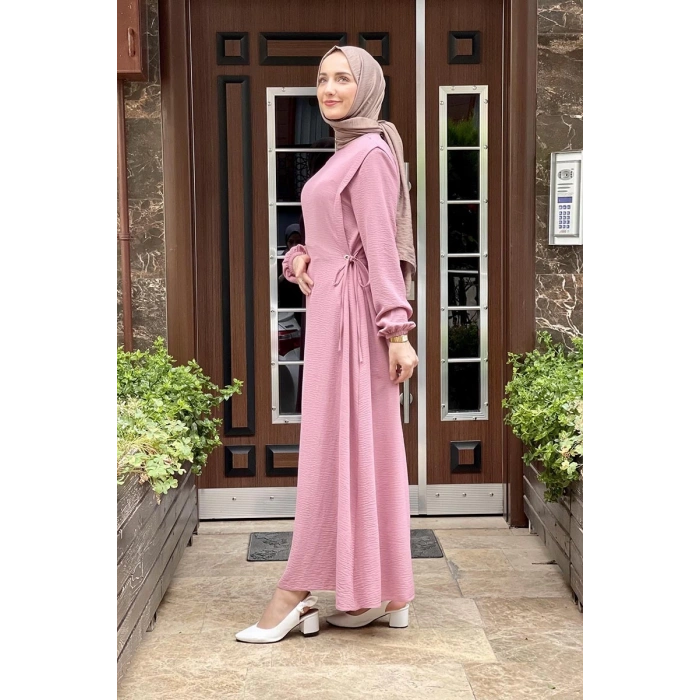 Moda Çizgi Tesettür Elbise