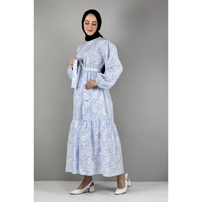 Moda Çizgi Tesettür Elbise