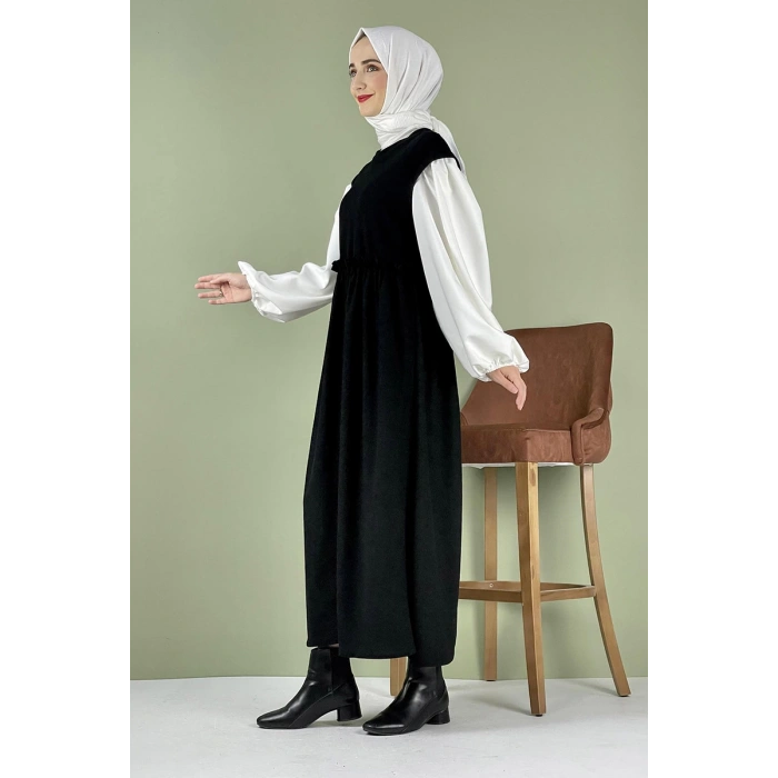 Moda Çizgi Tesettür Elbise