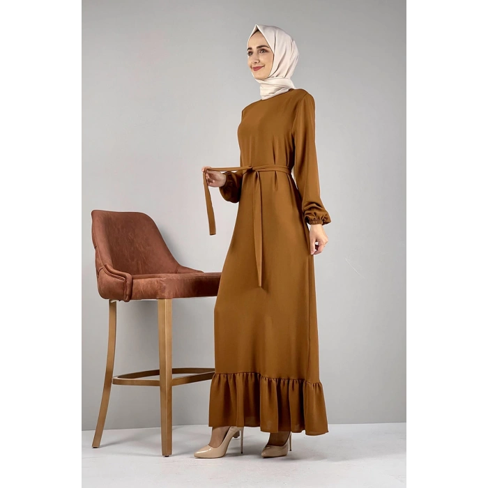 Moda Çizgi Tesettür Elbise