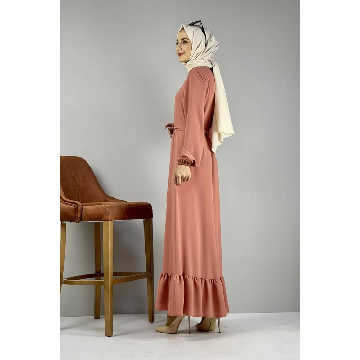 Moda Çizgi Tesettür Elbise