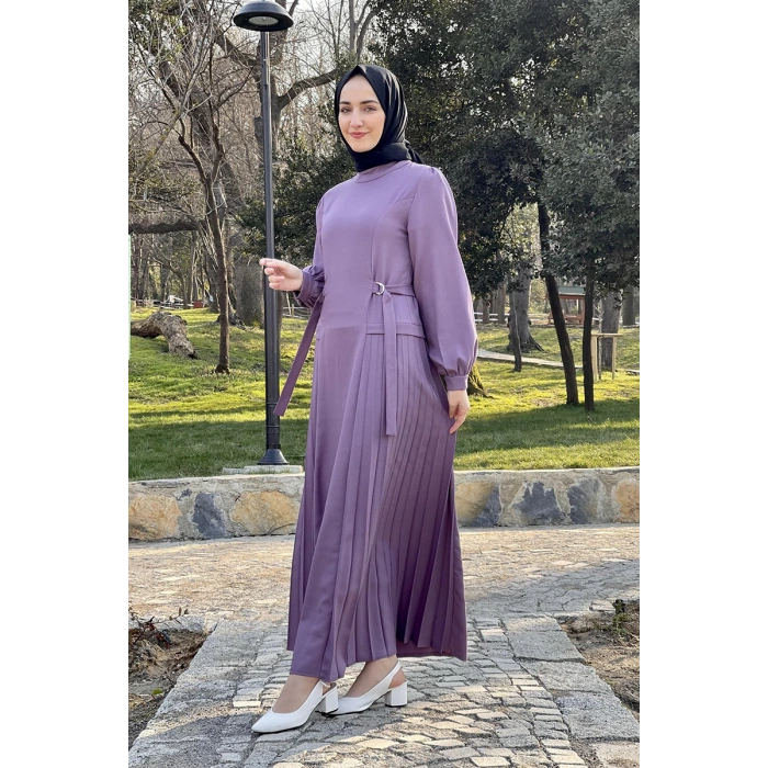 Moda Çizgi Tesettür Elbise