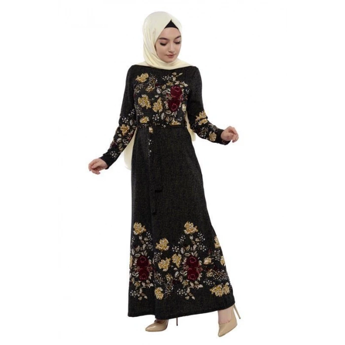 Moda Çizgi Tesettür Elbise