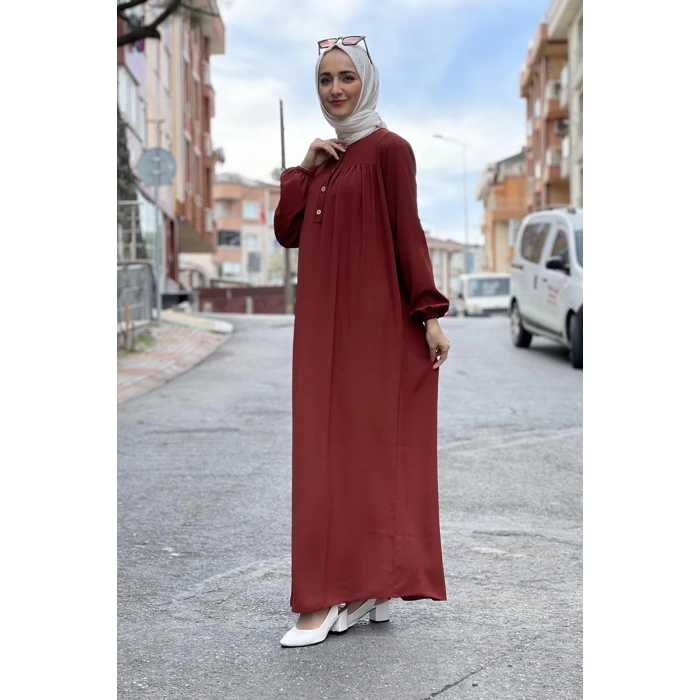 Moda Çizgi Tesettür Elbise