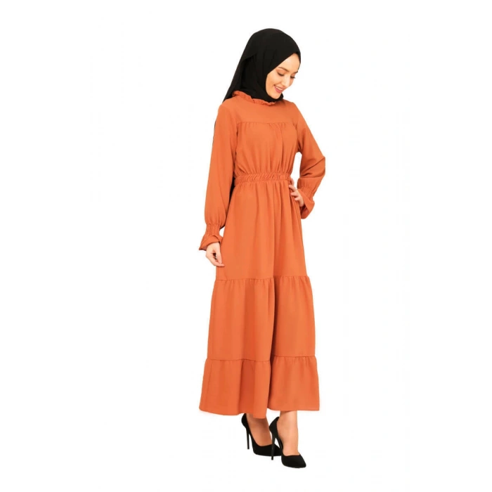 Moda Çizgi Tesettür Elbise