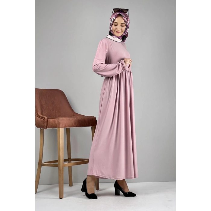 Moda Çizgi Tesettür Elbise