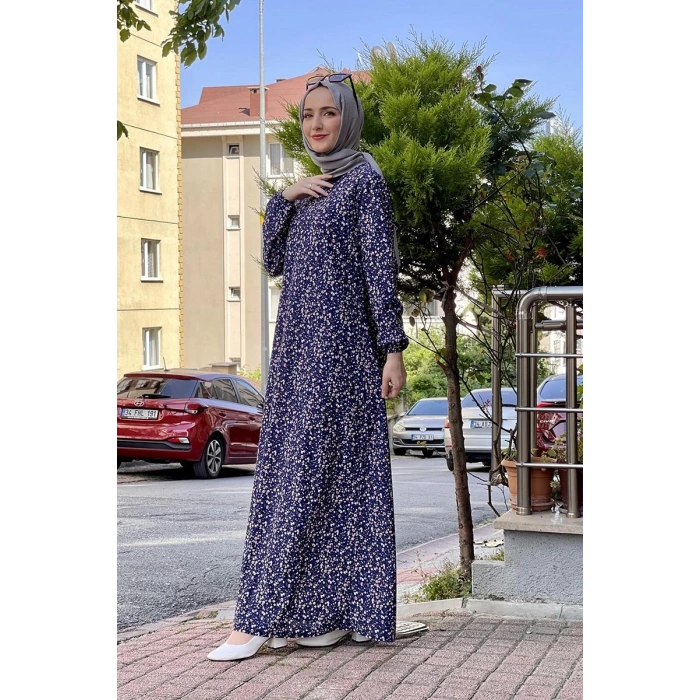 Moda Çizgi Tesettür Elbise