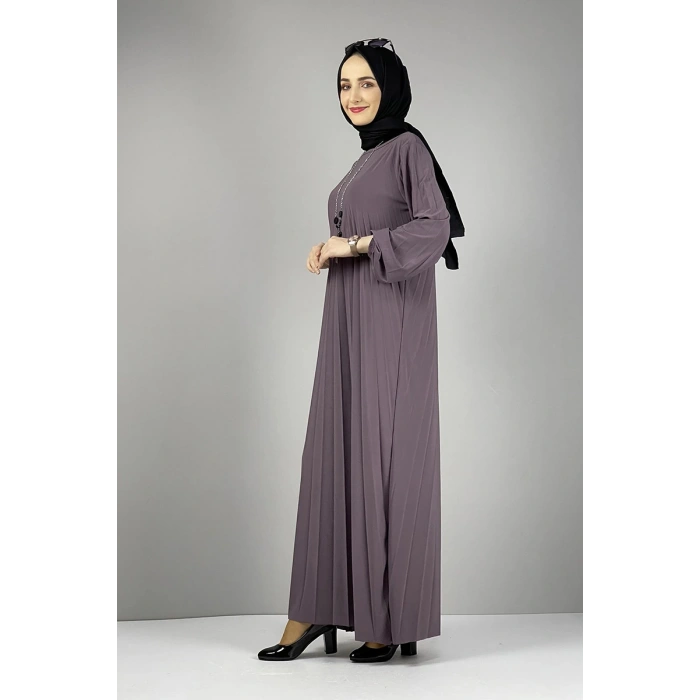 Moda Çizgi Tesettür Elbise