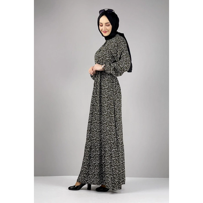 Moda Çizgi Tesettür Elbise