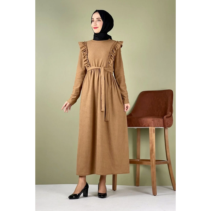 Moda Çizgi Tesettür Elbise