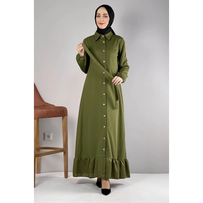 Moda Çizgi Tesettür Elbise