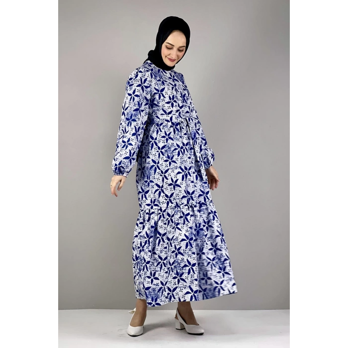 Moda Çizgi Tesettür Elbise