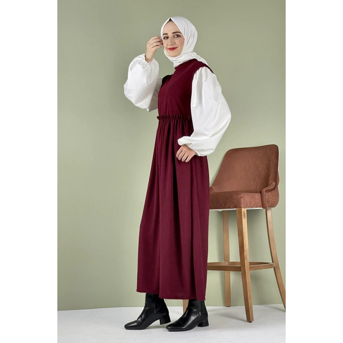 Moda Çizgi Tesettür Elbise