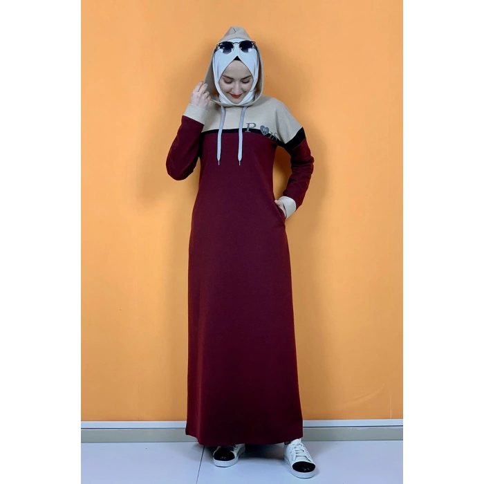 Moda Çizgi Tesettür Elbise