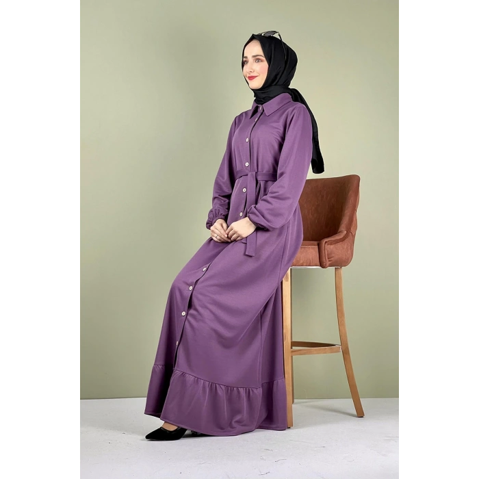 Moda Çizgi Tesettür Elbise