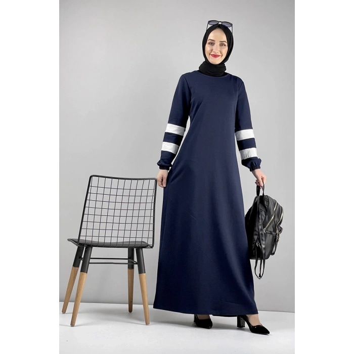 Moda Çizgi Tesettür Elbise