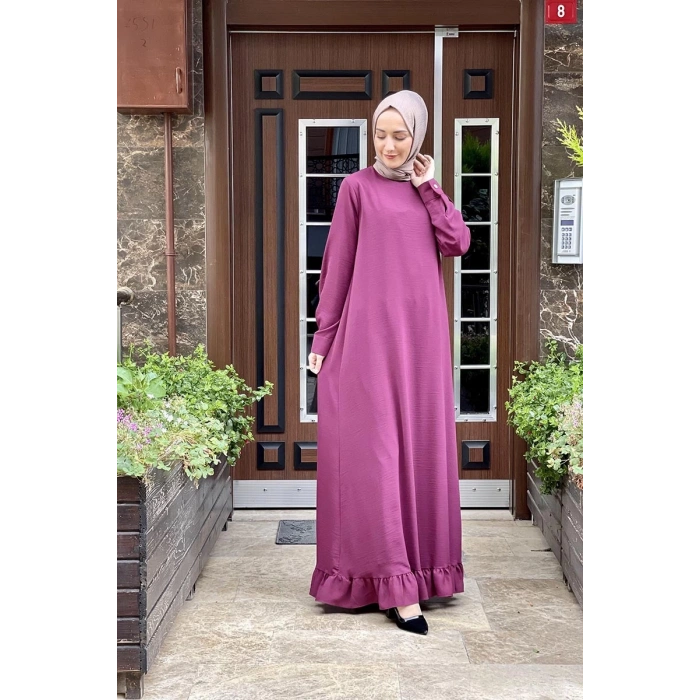 Moda Çizgi Tesettür Elbise