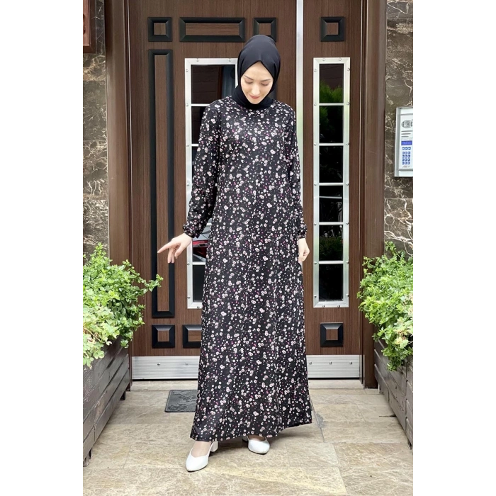 Moda Çizgi Tesettür Elbise