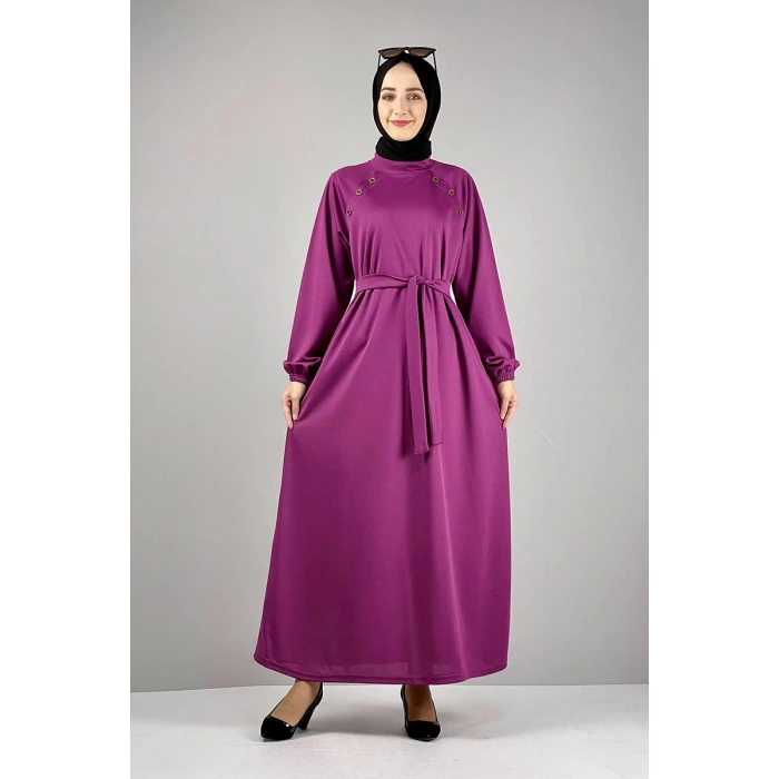 Moda Çizgi Tesettür Elbise