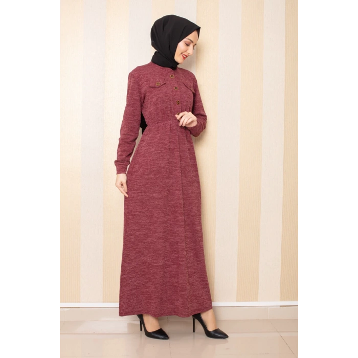 Moda Çizgi Tesettür Elbise