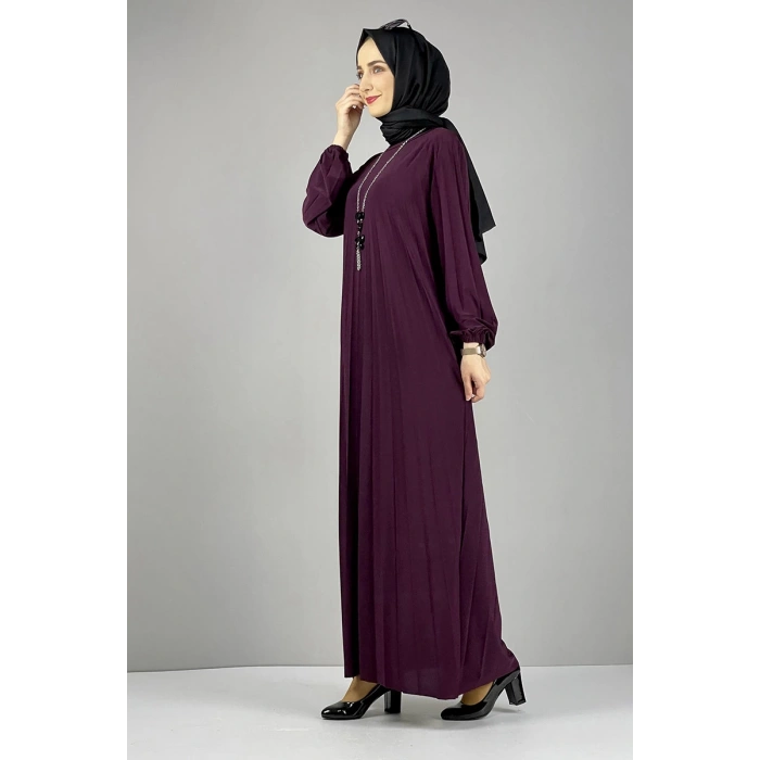 Moda Çizgi Tesettür Elbise