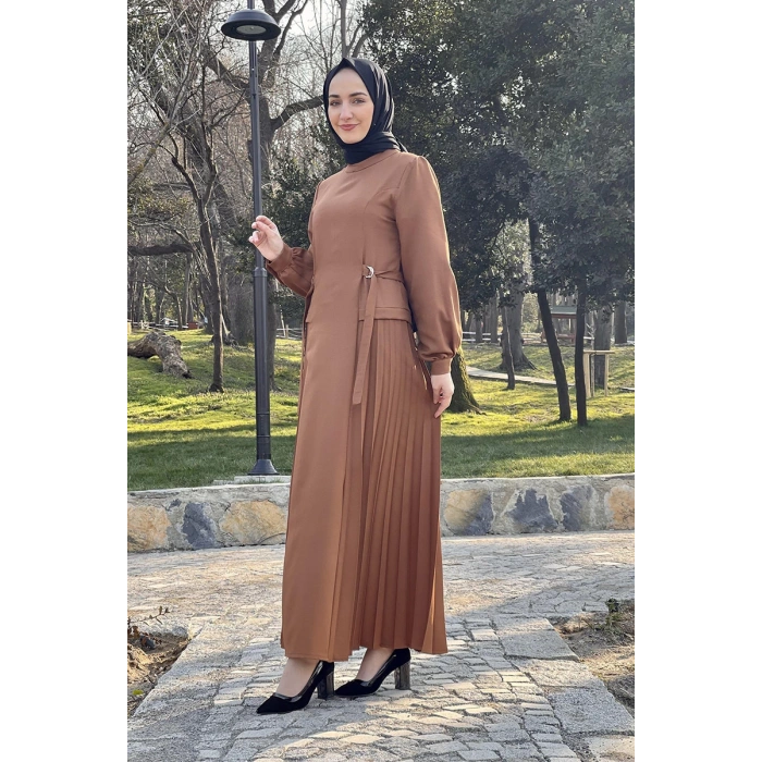 Moda Çizgi Tesettür Elbise