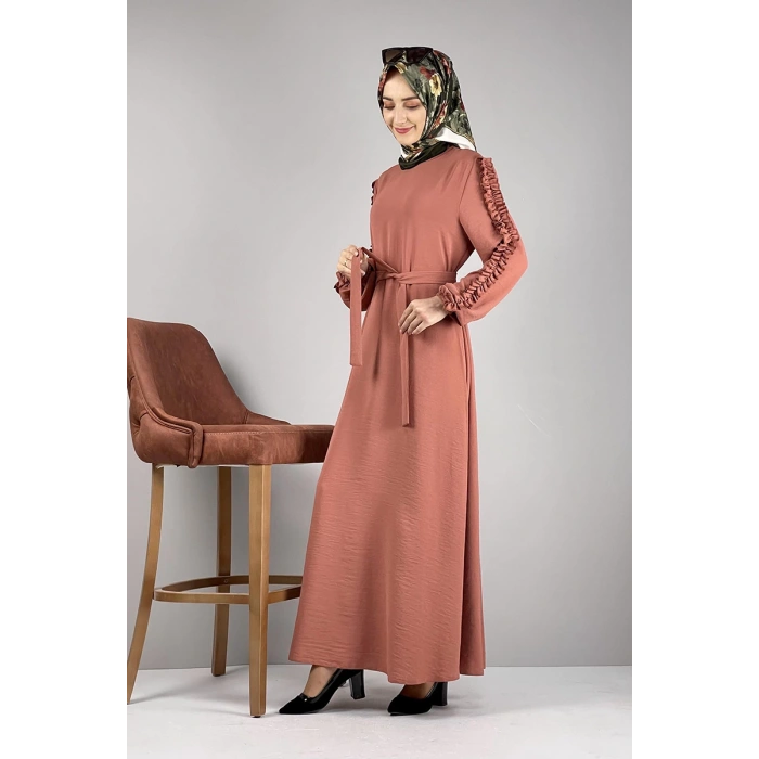 Moda Çizgi Tesettür Elbise