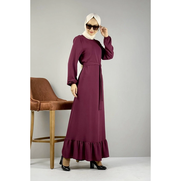 Moda Çizgi Tesettür Elbise