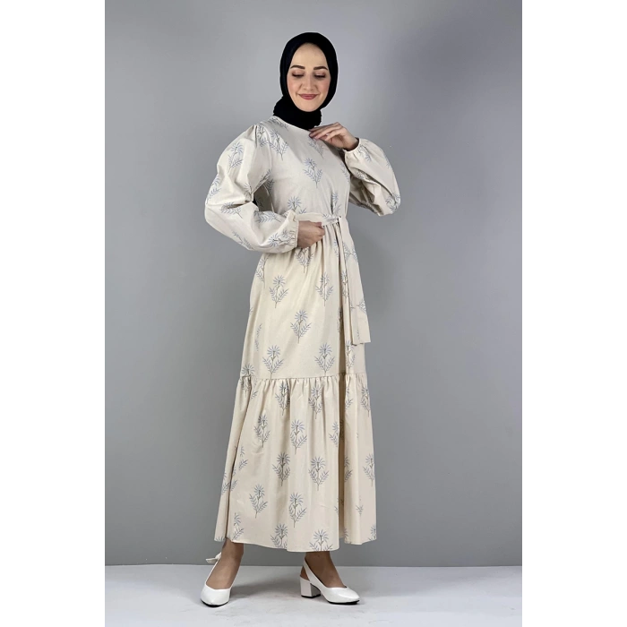 Moda Çizgi Tesettür Elbise